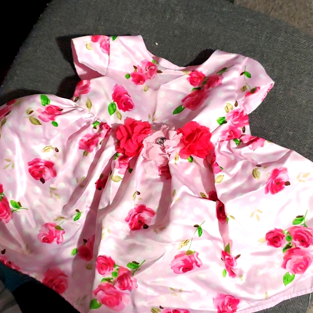 Spring / summer dress for 3 - 6 month baby girl